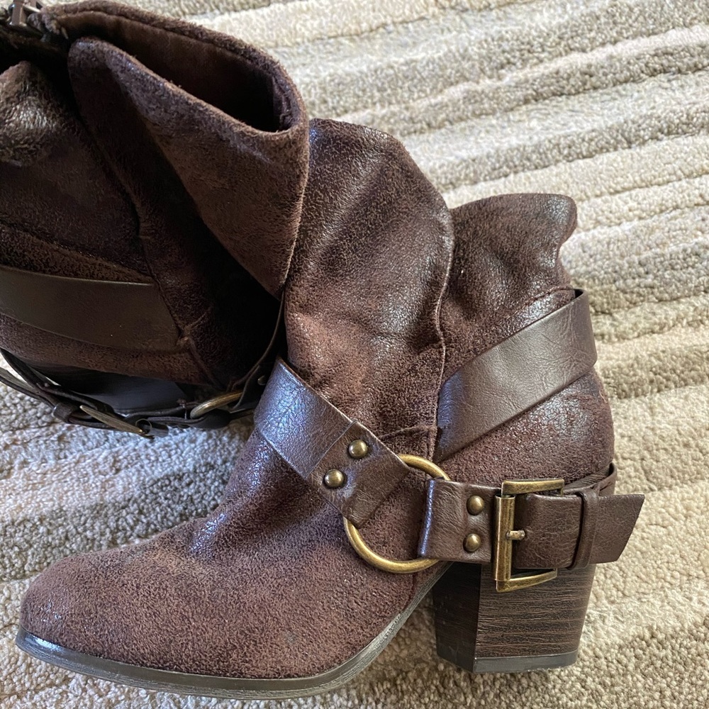 Brown Ankle Boots